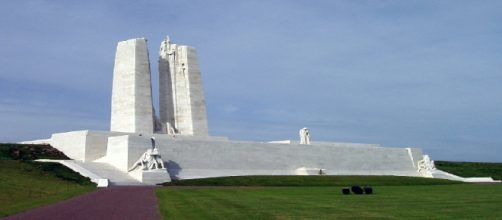 Le memorial de la bataille de Vimy en septembre 2010