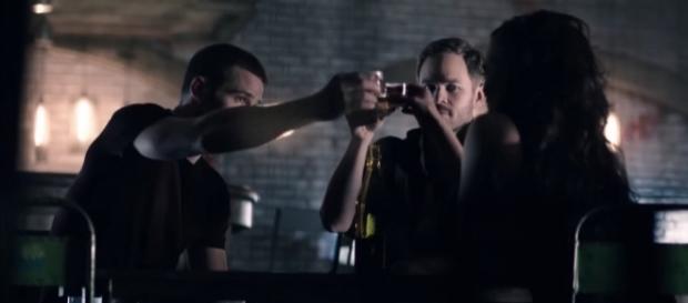 Davin, Johnny, and Dutch in 'Killjoys'/Photo via screenshot, 'Killjoys'/Syfy Davin, Johnny, and Dutch in 'Killjoys'/Photo via screenshot, 'Killjoys'/Syfy