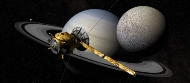 La nave Cassini se prepara para la inmersión en la atmósfera de Saturno La nave Cassini se prepara para la inmersión en la atmósfera de Saturno