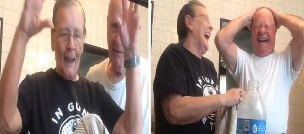 Reação dele foi a melhor. Vídeo viralizou. Reação dele foi a melhor. Vídeo viralizou.