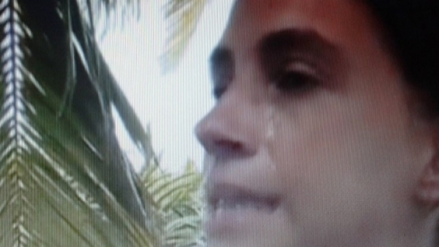 Malena in lacrime durante il rapporto con Simone Susina