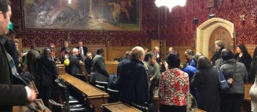 Networking after the end of the UK Houses of Parliament expert panel discussion