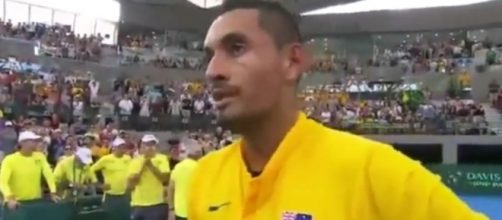 Kyrgios after the match, This is Sports Time Youtube channel https://www.youtube.com/watch?v=kFCXHzx1ay4