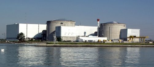 La centrale nucléaire de Fessenheim le 15 septembre 2012