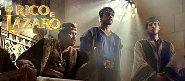 Zedequias e os filhos ainda tentam fugir em 'O Rico e Lázaro' Zedequias e os filhos ainda tentam fugir em 'O Rico e Lázaro'