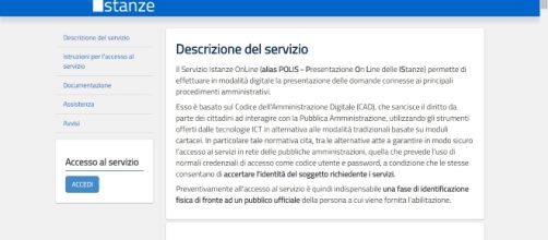 Abilitazione al servizio Istanze On Line web e scuola