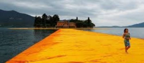 Christo’s “Floating Piers” FAIR USE today.com Creative Commons