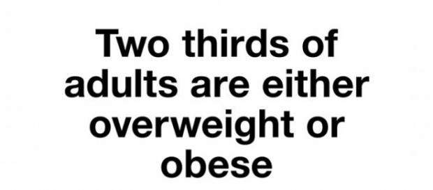 1 out of 6. "Two thirds of adults are either overweight or obese". Image from Instagram (@Lush) 1 out of 6. "Two thirds of adults are either overweight or obese". Image from Instagram (@Lush)