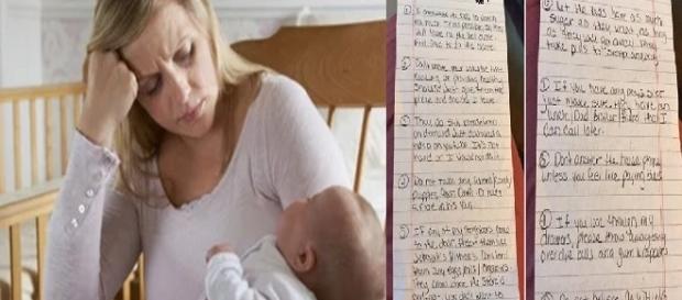 Dicas malucas foram repassadas por mãe para que babá cuidasse de seus filhos Dicas malucas foram repassadas por mãe para que babá cuidasse de seus filhos
