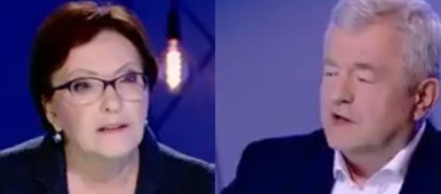 Ewa Kopacz była zaskoczona nagłą ripostą redaktora Gugały. Ewa Kopacz była zaskoczona nagłą ripostą redaktora Gugały.