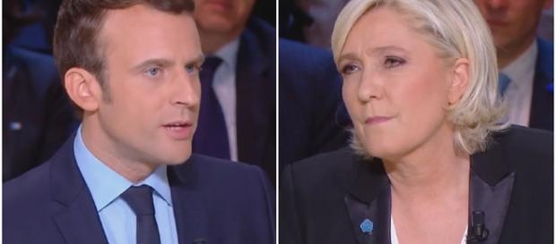 Le Grand Débat : Marine Le Pen critique Emmanuel Macron Le Grand Débat : Marine Le Pen critique Emmanuel Macron
