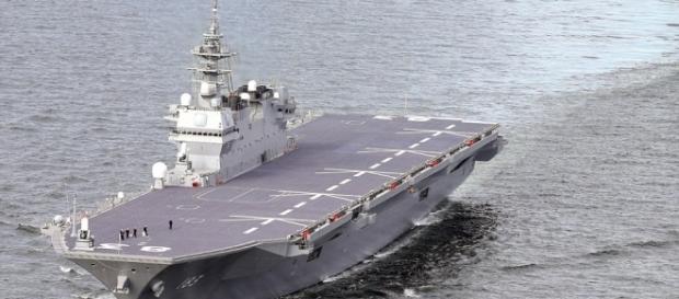 The sun rises again: Japanese navy gets new helicopter carrier ... - dailymail.co.uk The sun rises again: Japanese navy gets new helicopter carrier ... - dailymail.co.uk