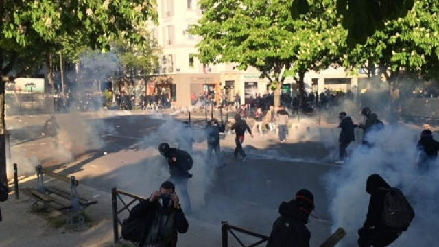 &Agrave; Paris, les casseurs ont g&acirc;ch&eacute; la f&ecirc;te du 1er mai - sputniknews.com