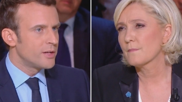 Le Grand Débat : Marine Le Pen critique Emmanuel Macron