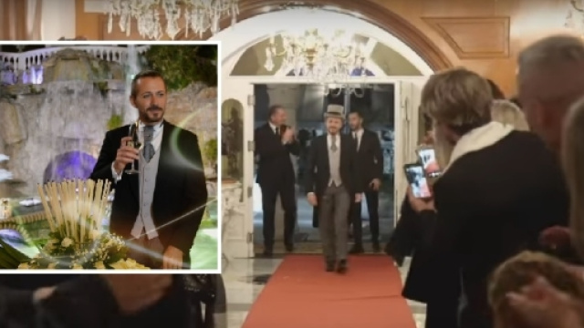 Napoli, Nello Ruggiero si sposa da solo: ama solo se stesso