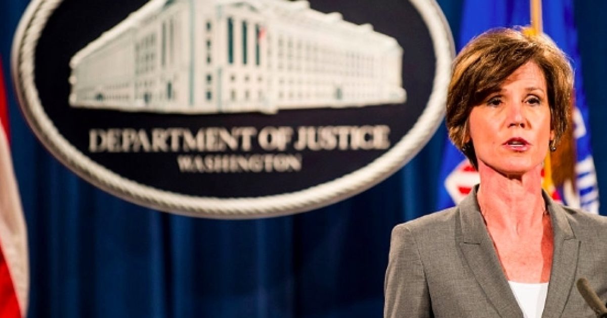 Sally Yate's testimony was like an episode of House of Cards