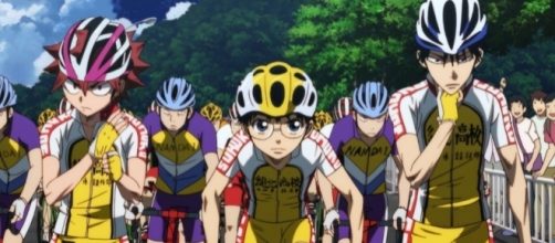 Aoyagi and Kaburagi will have to beat the Road Monster, Doubashi to take the sprinter's checkpoint. - ramenparados.com