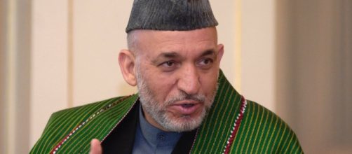 L'ex presidente afgano Hamid Karzai