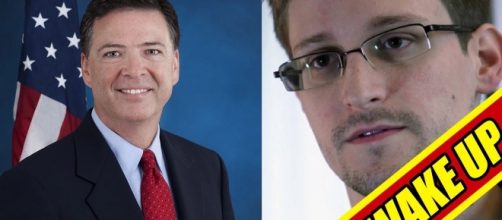 Snowden slammed Trump for firing FBI Director James Comey (Up Wake/YouTube)