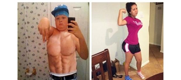 Esses 'mestres' do Photoshop exageraram um pouco na edição Esses 'mestres' do Photoshop exageraram um pouco na edição