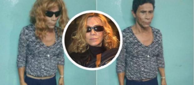 Fugitivo tenta se passar pela personagem Nazaré Tedesco. Foto: Google Fugitivo tenta se passar pela personagem Nazaré Tedesco. Foto: Google