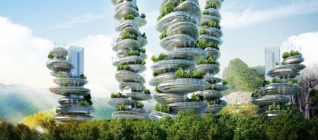 Vertical farming is a futuristic project to feed the world. Vertical farming is a futuristic project to feed the world.