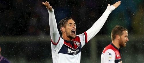 Diego Falcinelli, attaccante del Crotone.