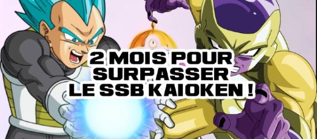 2 mois pour surpasser le Super Saiyan Blue Kaioken ! Le terrible entraînement mortel de Vegeta et Freezer ! 2 mois pour surpasser le Super Saiyan Blue Kaioken ! Le terrible entraînement mortel de Vegeta et Freezer !