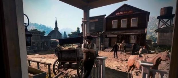 An alleged 'Red Dead Redemption 2' screenshot has found its way on the web (Silentc0re/YouTube) An alleged 'Red Dead Redemption 2' screenshot has found its way on the web (Silentc0re/YouTube)