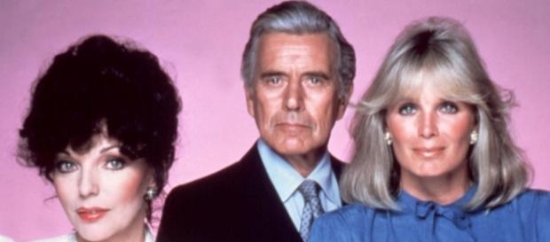 Original flavor: Stars of original soap 'Dynasty' from ABC, which will be rebooted by The CW. / from 'Variety'- variety.com Original flavor: Stars of original soap 'Dynasty' from ABC, which will be rebooted by The CW. / from 'Variety'- variety.com