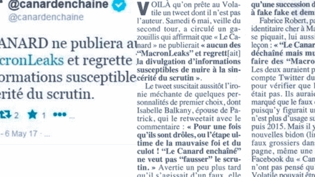 Eh non, débordée, la justice ne poursuivra pas tous les soutiens de Fillon ayant répercuté cette nouvelle fausse