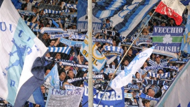 La citt&aring; di Ferrara &egrave; esplosa per la promozione dellla Spal in Serie A