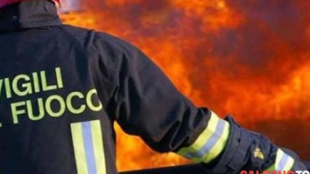 Scoppiato un grande incendio a Termolii