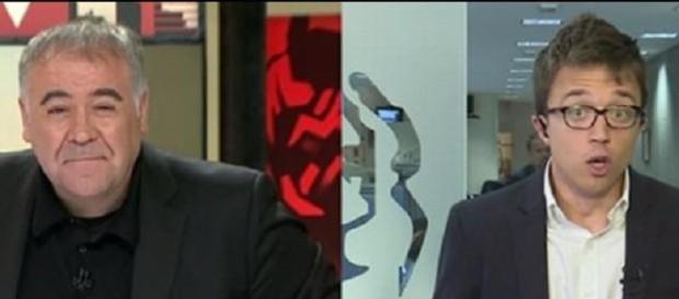 Antonio García Ferreras e Íñigo Errejón. Antonio García Ferreras e Íñigo Errejón.