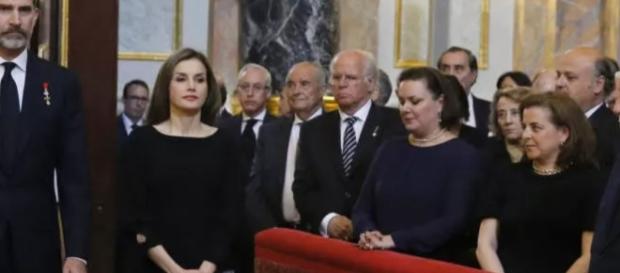 La reina Letizia junto a Felipe La reina Letizia junto a Felipe