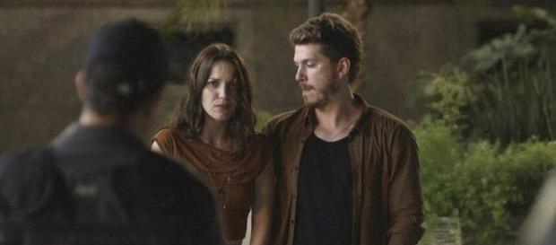 Nathalia Dill e Caio Paduan em Rock Story (Foto: Divulgação) Nathalia Dill e Caio Paduan em Rock Story (Foto: Divulgação)