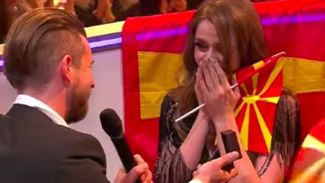 Eurovision Song Contest 2017: proposta di matrimonio in diretta per la Macedonia