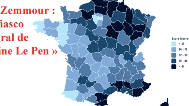 Pour Éric Zemmour (Le Figaro) le résultat de Marine Le Pen est un "fiasco intégral".