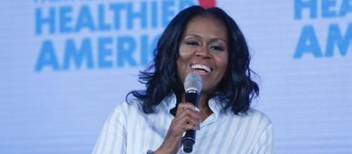 Michelle Obama at Partnership for a Healthier America Summit (image via Fox Business)