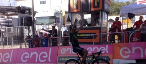 Gorka Izagirre vince l'8^ tappa del Giro d'Italia.
