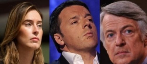 Matteo Renzi scende in campo per difendere Maria Elena Boschi dalle accuse di Ferruccio De Bortoli