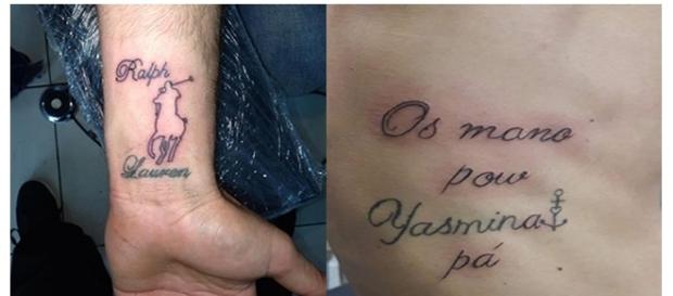 Coberturas de tatuagens que não deram certo Coberturas de tatuagens que não deram certo