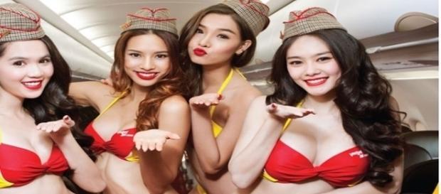 Conheça as diferentes comissárias aéreas do Vietnã Conheça as diferentes comissárias aéreas do Vietnã