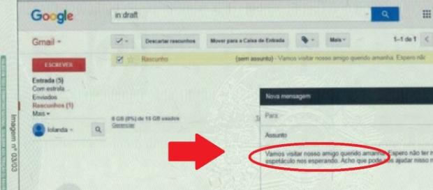 E-mail bomba de Dilma - Foto/Reprodução: Internet E-mail bomba de Dilma - Foto/Reprodução: Internet