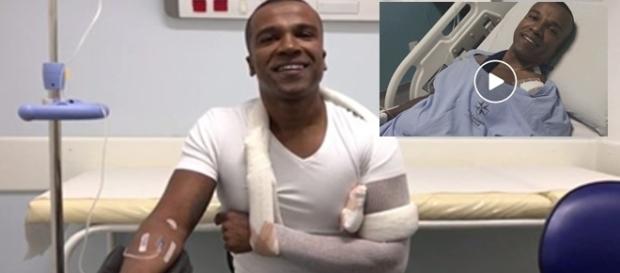 Ele resolveu acalmar os fãs com um vídeo postado em seu perfil nas redes sociais Ele resolveu acalmar os fãs com um vídeo postado em seu perfil nas redes sociais