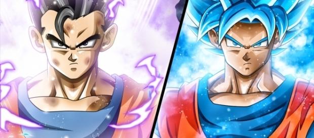 Goku y Gohan se enfrentarán en un duelo épico. Goku y Gohan se enfrentarán en un duelo épico.
