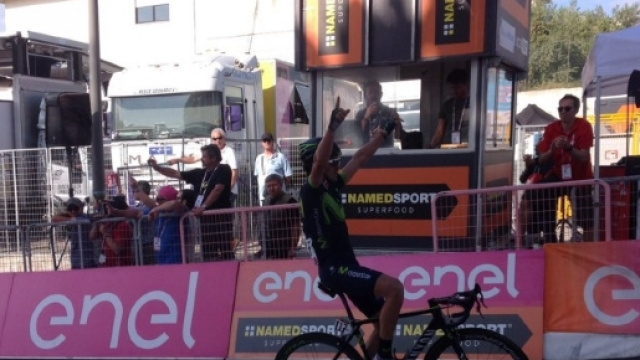 Gorka Izagirre vince l'8^ tappa del Giro d'Italia.