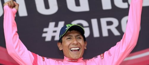 Nairo Quintana nuova maglia rosa