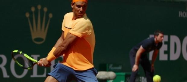 Rafa Nadal plays backhand during the 2016 Monte Carlo Masters. Photo by Marianne Bevis -- CC BY-ND 2.0 Rafa Nadal plays backhand during the 2016 Monte Carlo Masters. Photo by Marianne Bevis -- CC BY-ND 2.0