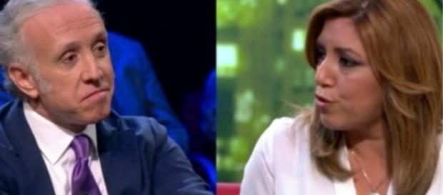 Susana Diaz en la Sexta Noche junto a Inda Susana Diaz en la Sexta Noche junto a Inda